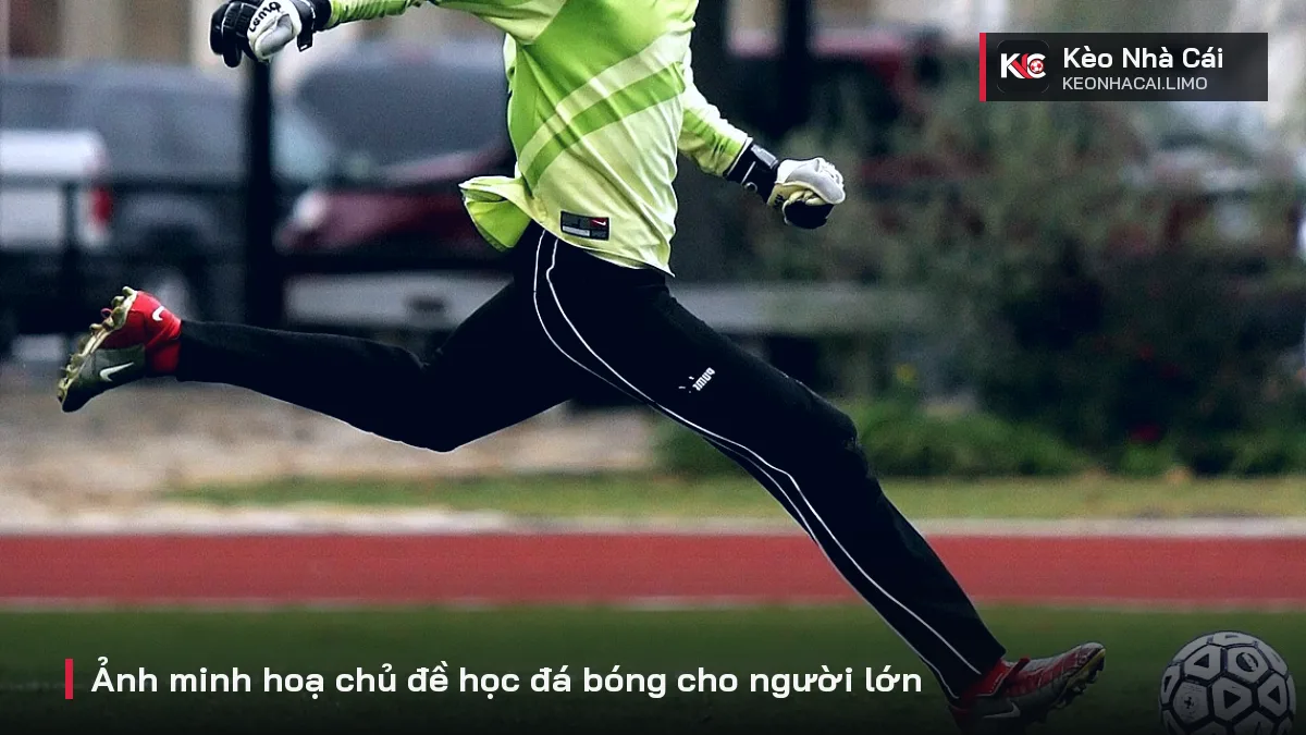 Ảnh minh hoạ chủ đề học đá bóng cho người lớn
