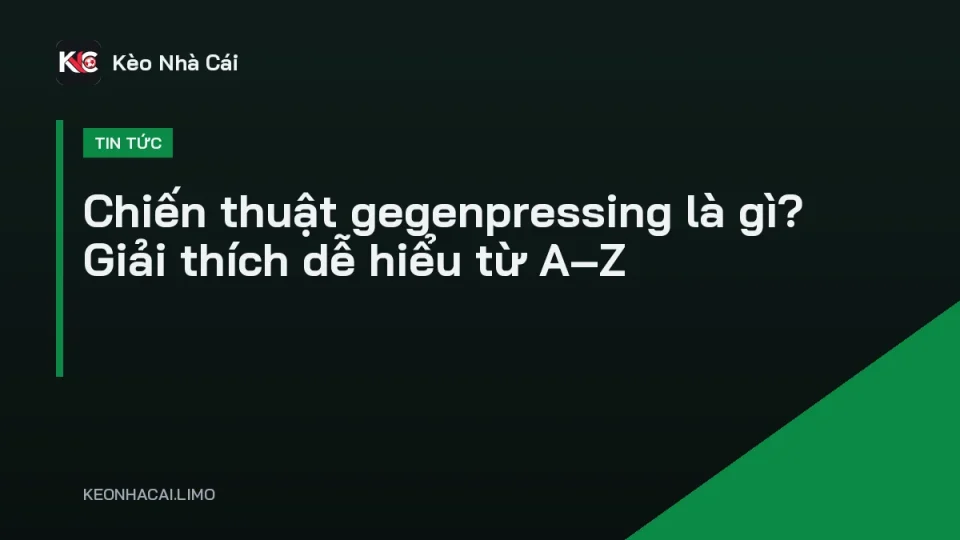 Cầu thủ ép sân tập thể quanh người giữ bóng trong chiến thuật gegenpressing
