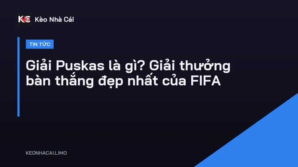 Cầu thủ ghi bàn đẹp mắt trong trận đấu, minh họa giải Puskas là gì