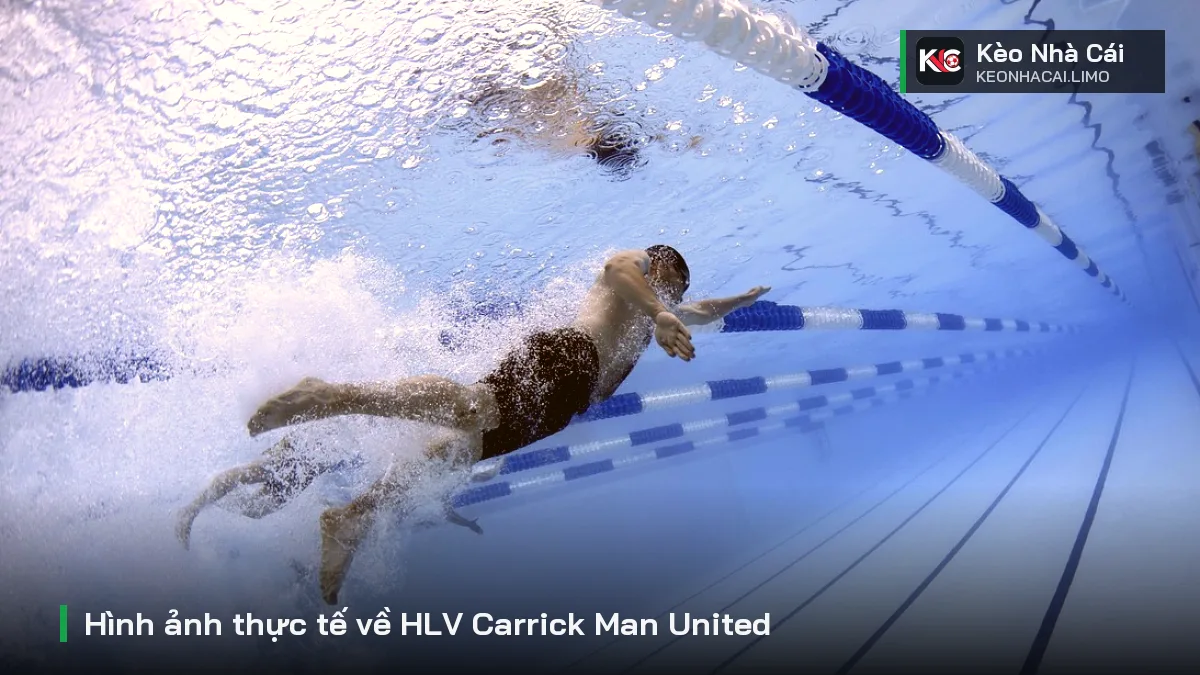Hình ảnh thực tế về HLV Carrick Man United