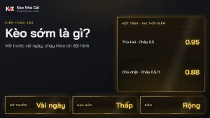 Kèo sớm là gì? Vào kèo sớm và sát giờ khác nhau ra sao