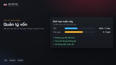 Quản lý vốn và chơi có trách nhiệm